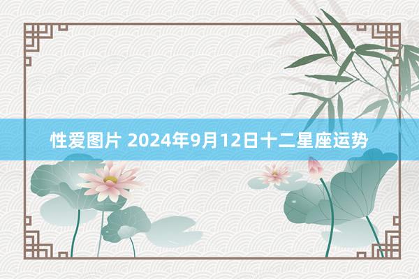 性爱图片 2024年9月12日十二星座运势