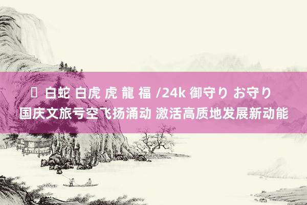 ✨白蛇 白虎 虎 龍 福 /24k 御守り お守り 国庆文旅亏空飞扬涌动 激活高质地发展新动能