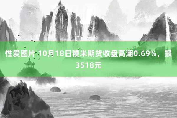 性爱图片 10月18日粳米期货收盘高潮0.69%，报3518元