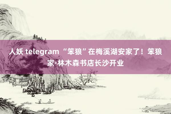 人妖 telegram “笨狼”在梅溪湖安家了！笨狼家·林木森书店长沙开业