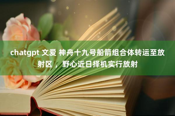 chatgpt 文爱 神舟十九号船箭组合体转运至放射区 ，野心近日择机实行放射