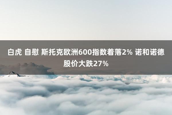 白虎 自慰 斯托克欧洲600指数着落2% 诺和诺德股价大跌27%