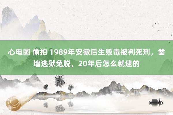 心电图 偷拍 1989年安徽后生贩毒被判死刑，凿墙逃狱兔脱，20年后怎么就逮的